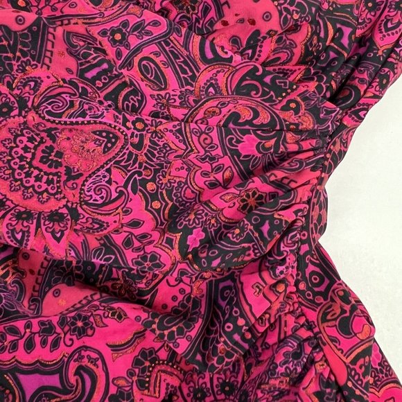 Miraclesuit Escape One Piece Allover Slimming Underwire Swimsuit Pink Paisley 10 - Picture 6 of 12